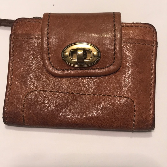 Fossil Handbags - Fossil  Bi -Fold Leather Wallet